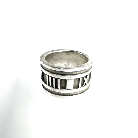 💎 TIFFANY&CO. Atlas 1995 Roman Number SV 925 - Picture 6 of 13